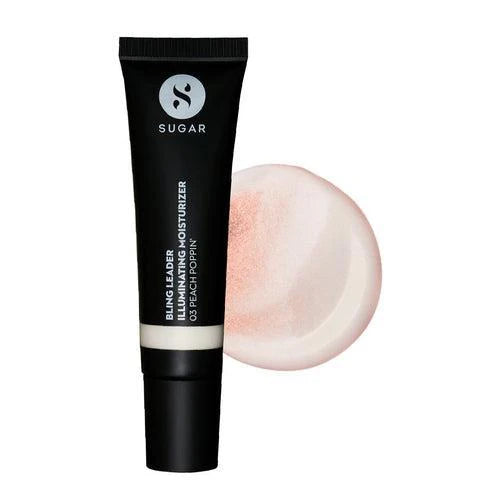 SUGAR Bling Leader Illuminating Moisturizer Strobe Cream with Vitamin E - 02 Pink Trippin