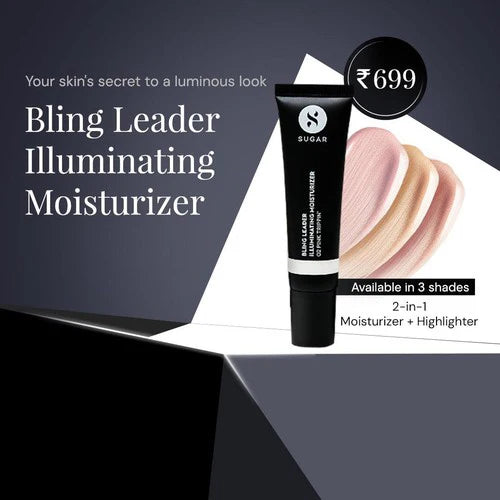SUGAR Bling Leader Illuminating Moisturizer Strobe Cream with Vitamin E - 02 Pink Trippin