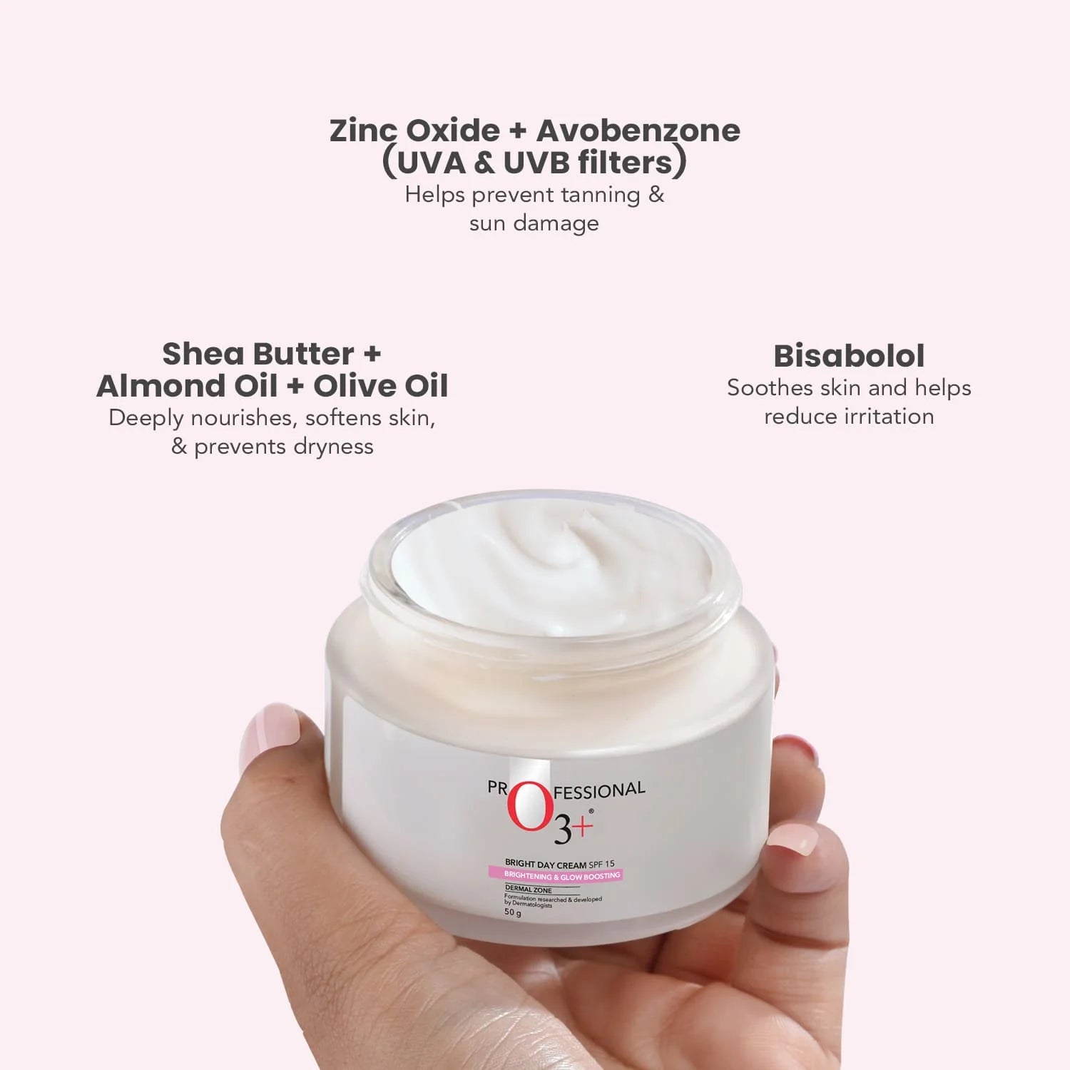 O3+ White Day Cream SPF 15