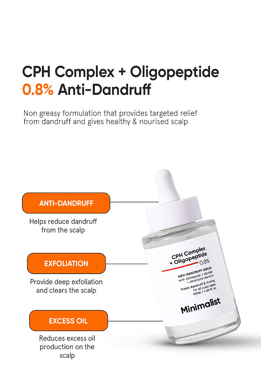 CPH Complex + Oligopeptide 0.8% Anti-Dandruff Serum