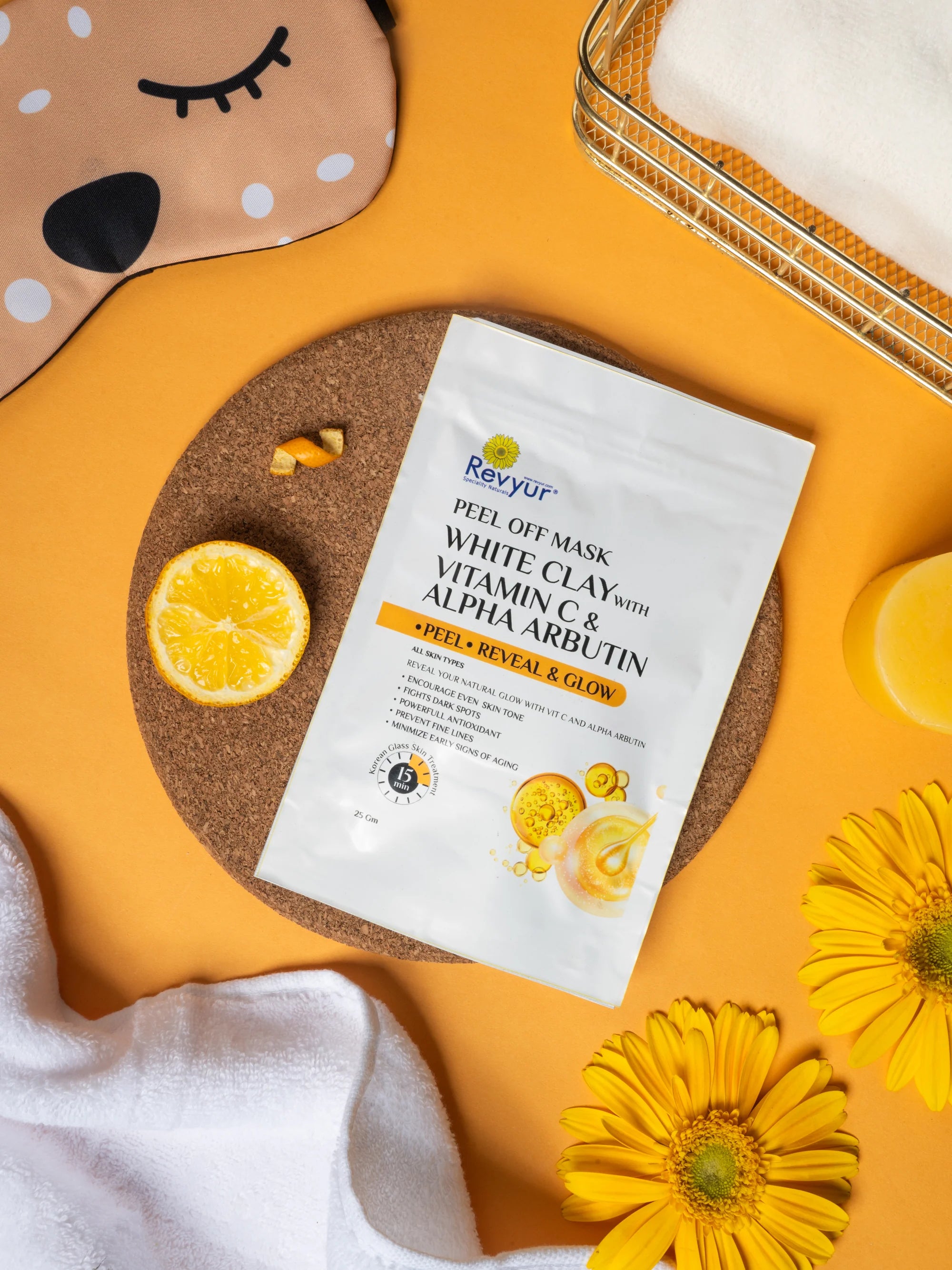 Revyur Vit. C + Arbutin Face Pack
