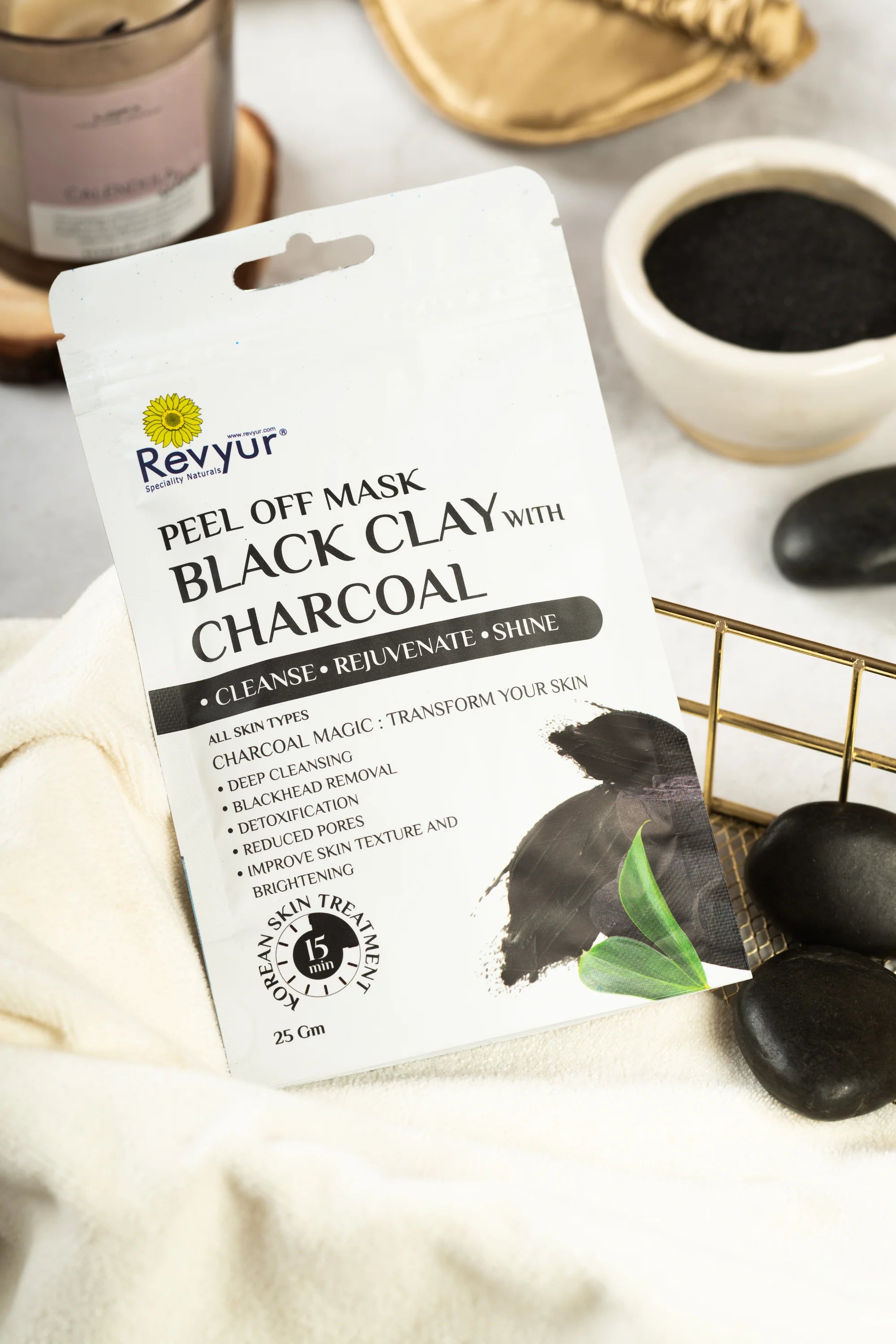 Revyur Black Clay with Charcoal