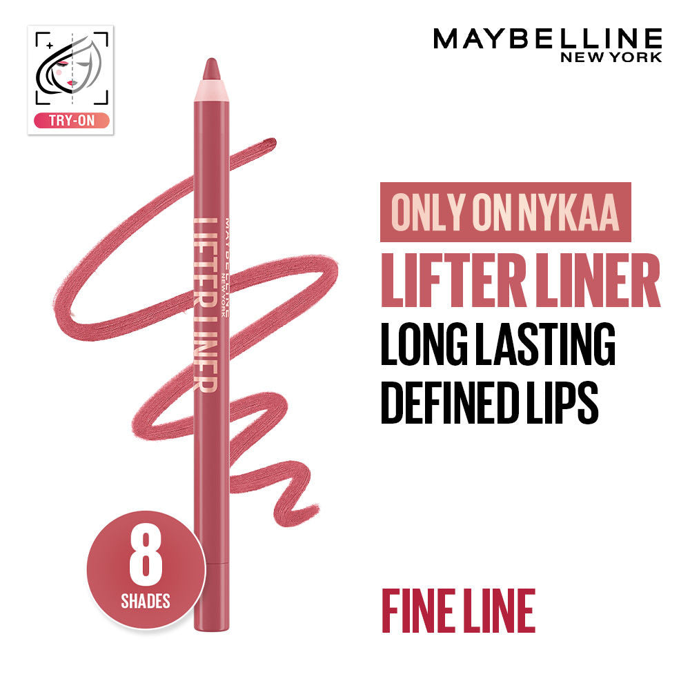 Maybelline New York Lifter Liner Lip Liner Pencil With Hyaluronic Acid - Line Leader