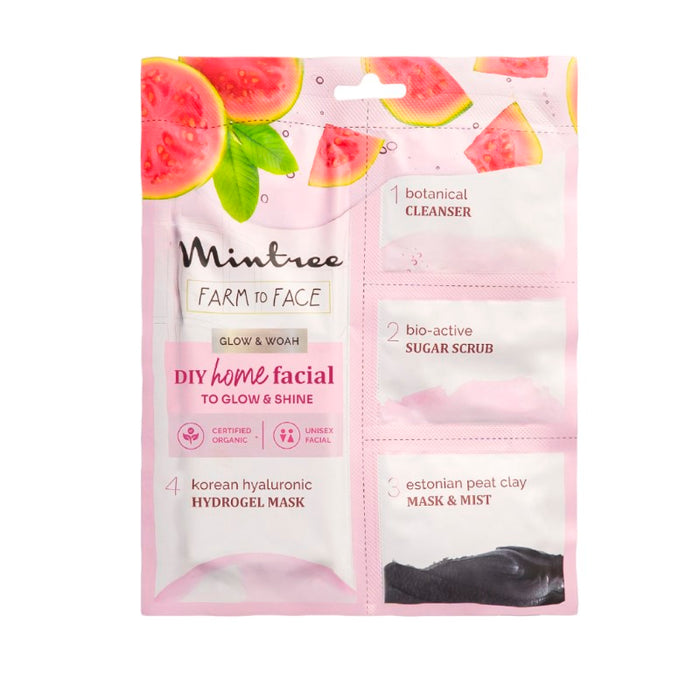 Mintree GLOWING DIY Home Facial (Guava)