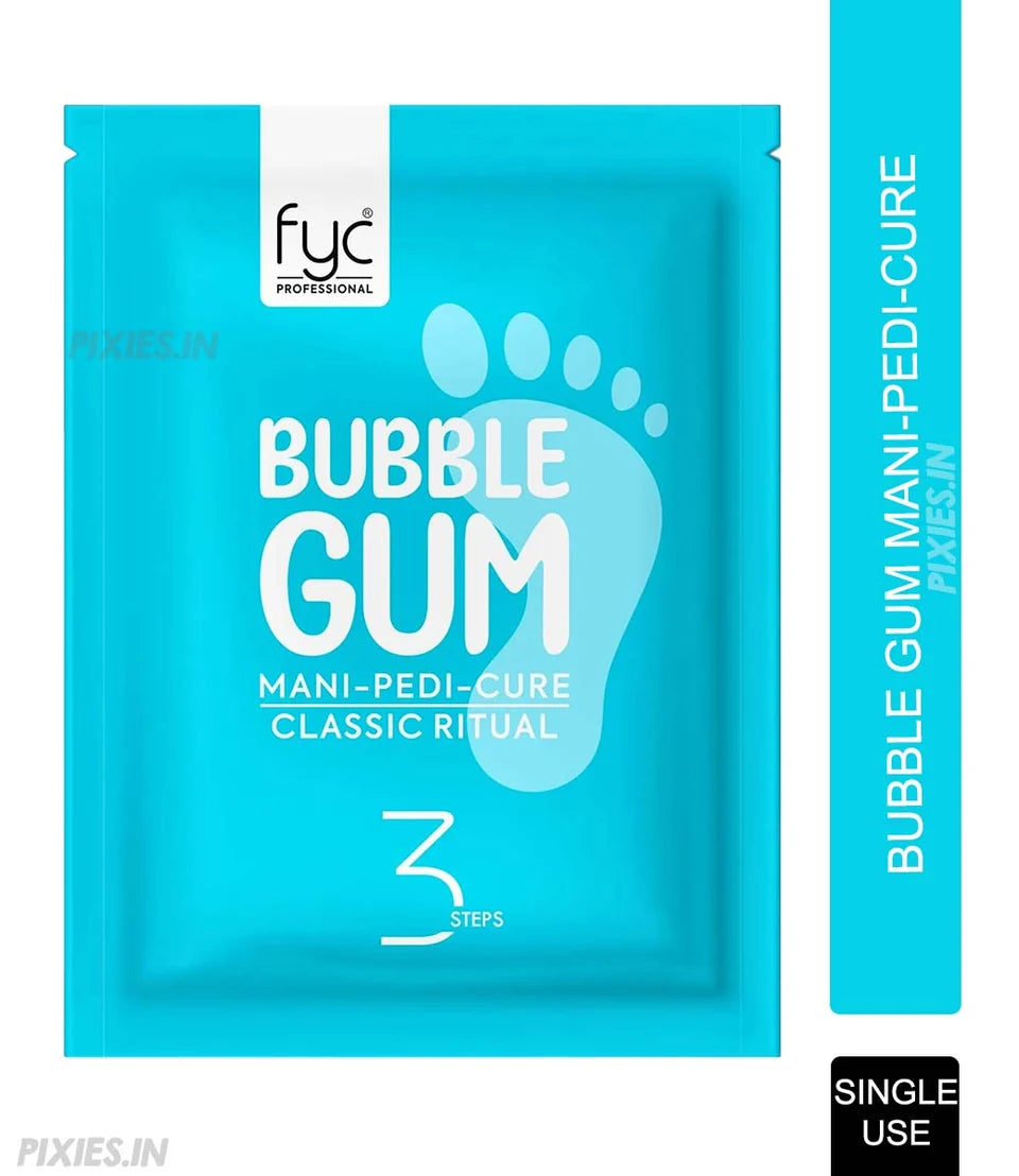 Fyc Professional Bubble Gum 3 Step Manicure & Pedicure Kit