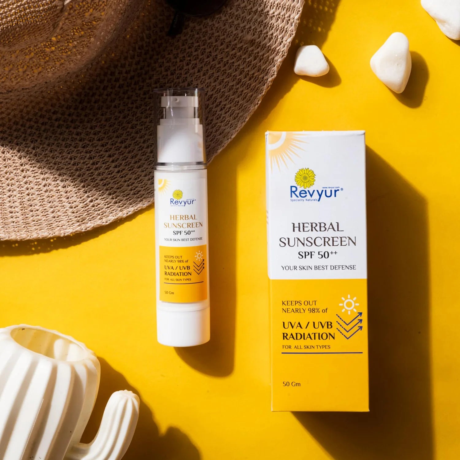 Revyur Herbal Sunscreen SPF 50++