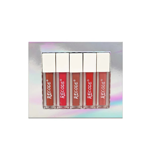Recode 5 Silky Matte Mini Liquid Lipsticks