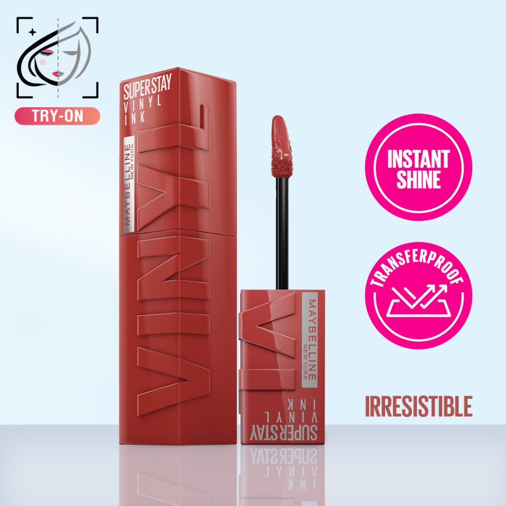 Maybelline New York Super Stay Vinyl Ink Liquid Lipstick,