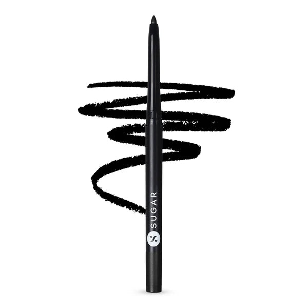 SUGAR Kohl Of Honour Intense Kajal |Upto 12 Hrs |Smudge Proof & Waterproof Kajal- 01 Black Out