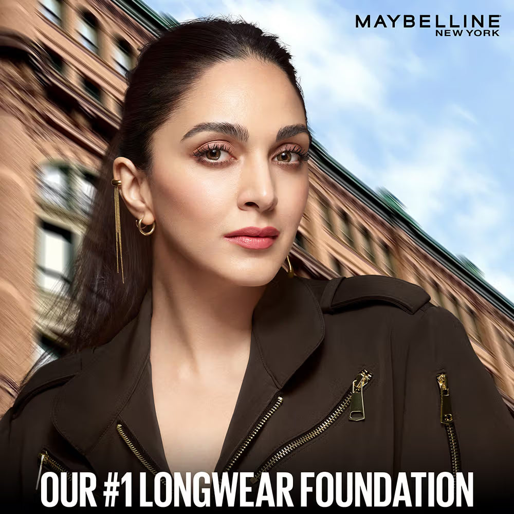 Demo Maybelline New York Super Stay Lumi-Matte Liquid Foundation -  30H Wear, Transfer Proof