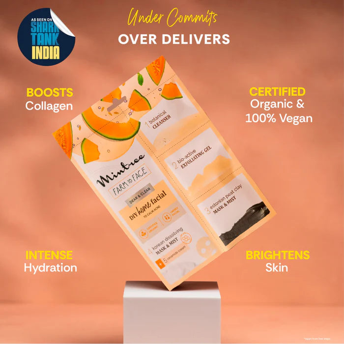 Mintree CALMING DIY Home Facial (Muskmelon)