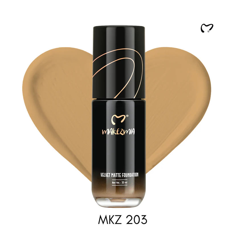 Makezmia Velvet Matt Foundation MKZ