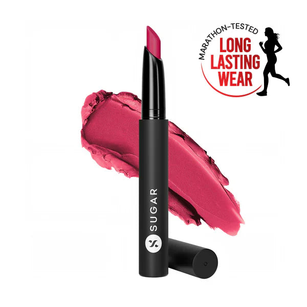 Sugar Matte Attack Transferproof Lipstick ,Lasts upto 12hrs