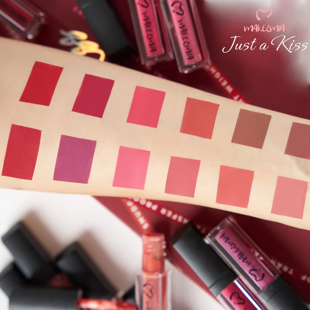Makezmia "Just a kiss" Liquid lip set