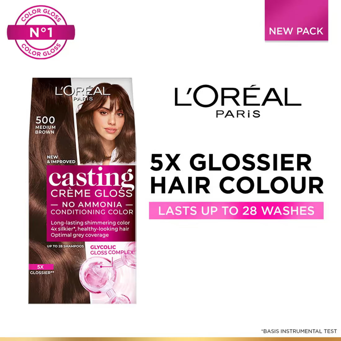 L'Oréal Paris Casting Creme Gloss Hair Color With Glycolic Gloss Complex