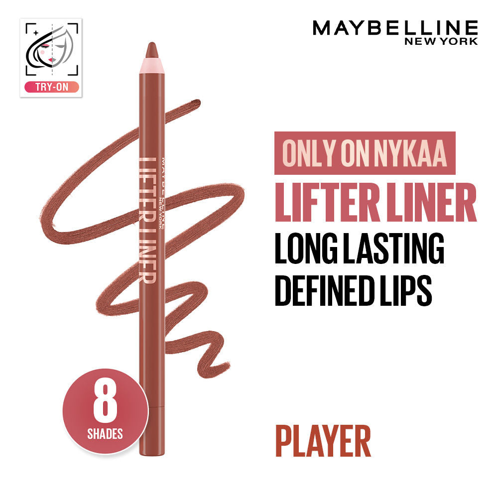Maybelline New York Lifter Liner Lip Liner Pencil With Hyaluronic Acid - Line Leader