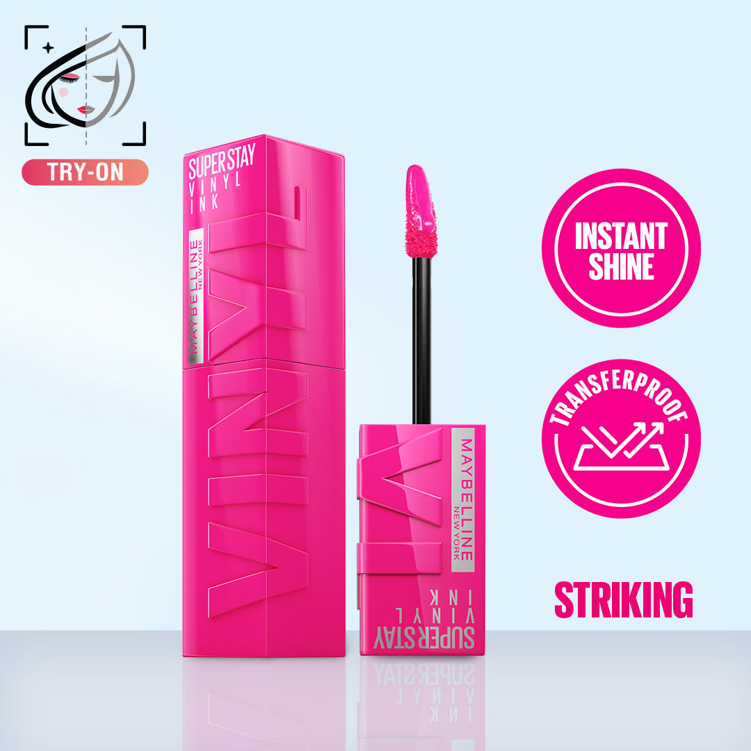Maybelline New York Super Stay Vinyl Ink Liquid Lipstick,