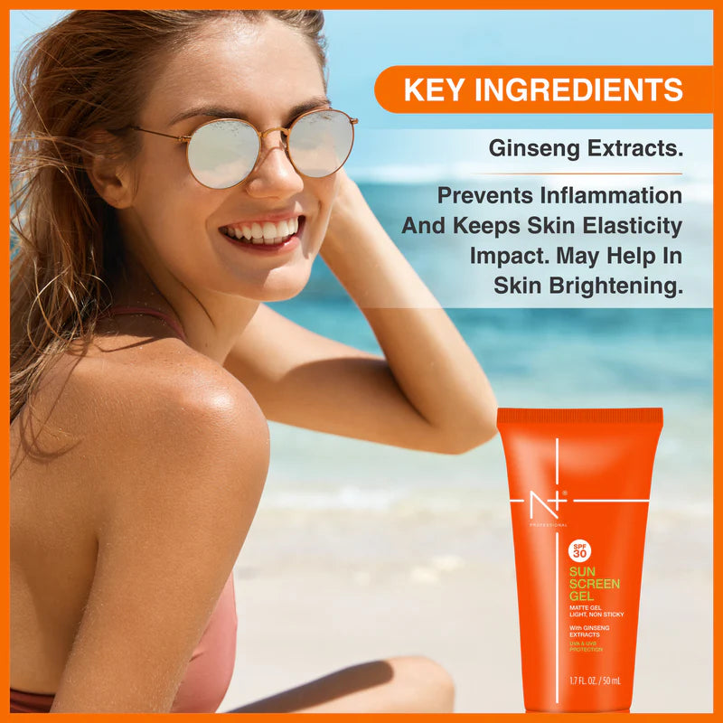 N PLUS Sun Screen Gel SPF 30
