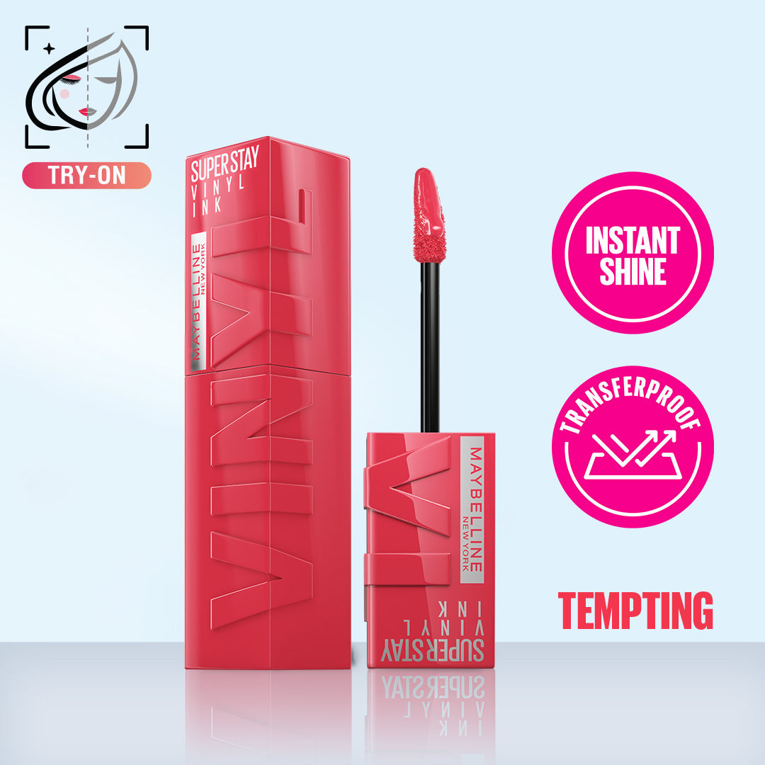 Maybelline New York Super Stay Vinyl Ink Liquid Lipstick,