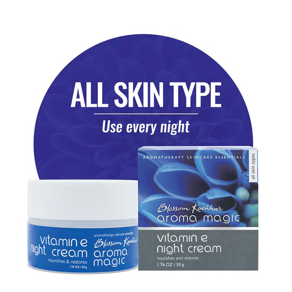 Vitamin E Nourishing Night Cream Replenishes & Repair Skin