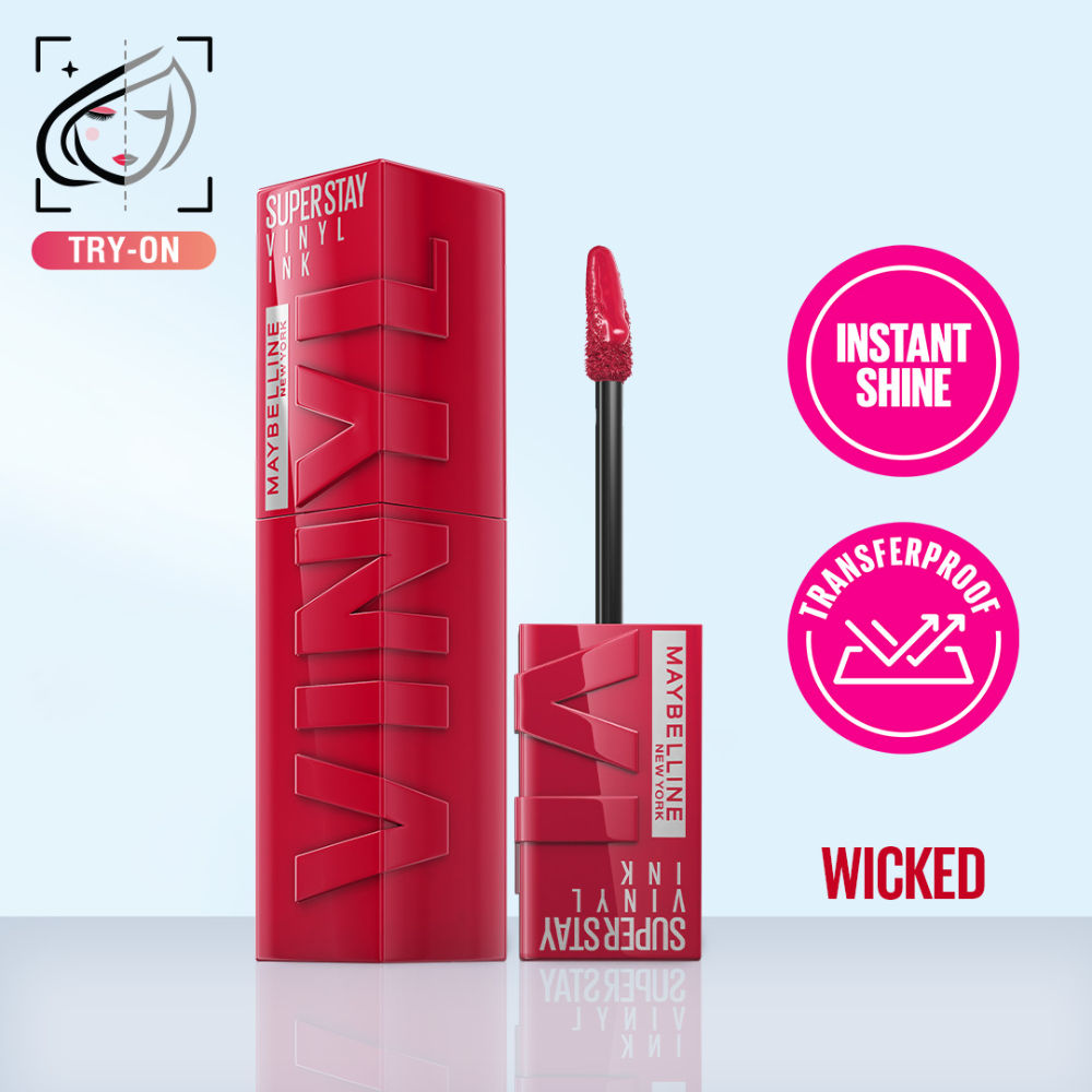 Maybelline New York Super Stay Vinyl Ink Liquid Lipstick,