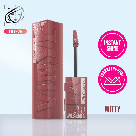 Maybelline New York Super Stay Vinyl Ink Liquid Lipstick,