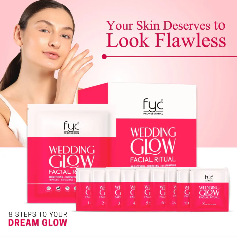 FYC Wedding Glow Facial Ritual – 8 Step Facial Kit 925g