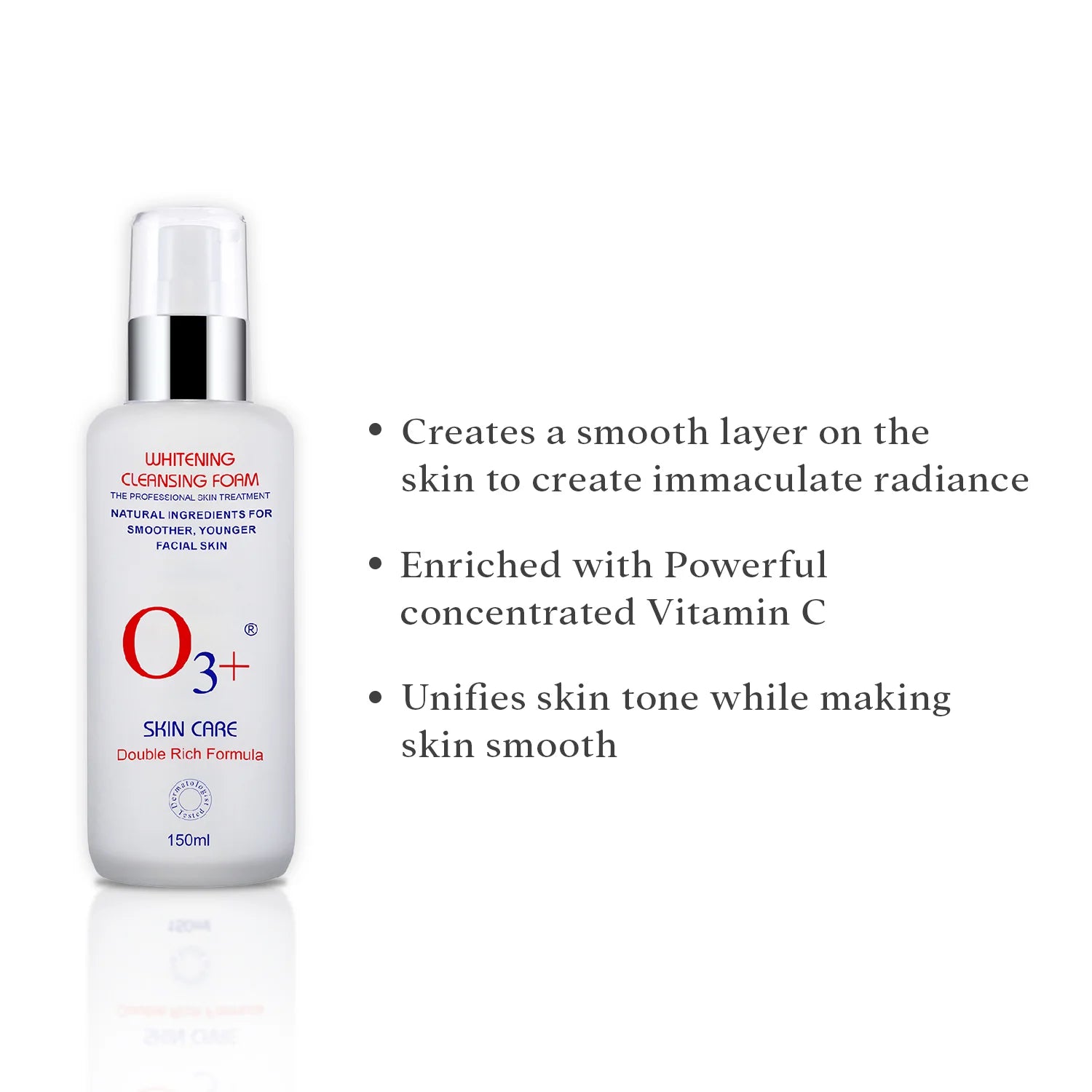 O3+ Whitening Cleansing Foam