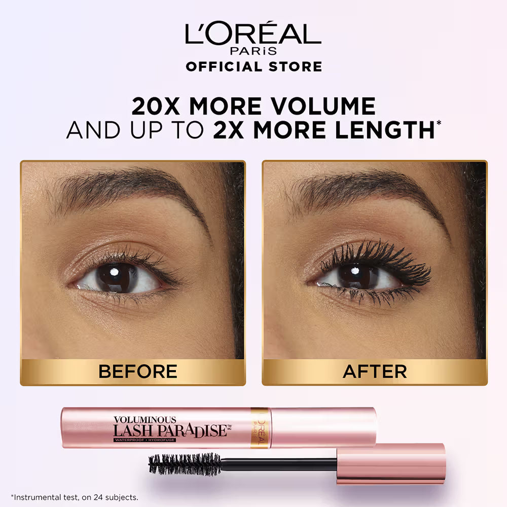 L'Oreal Paris Voluminous Lash Paradise Mascara - 204 Blackest Black