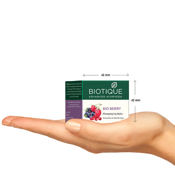 Biotique Bio Berry Plumping Lip Balm Smoothes & Swells Lips