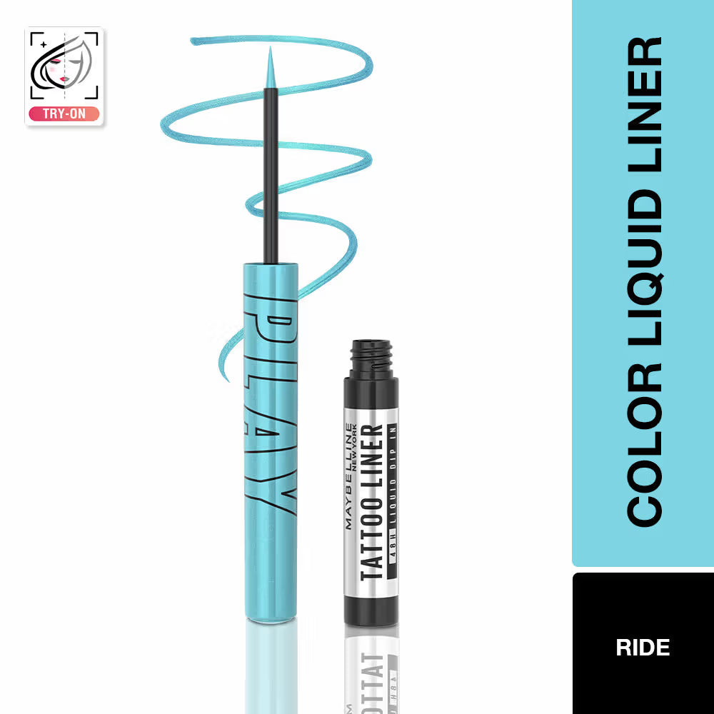 Maybelline New York Tattoo Play Colored Liquid Eyeliner