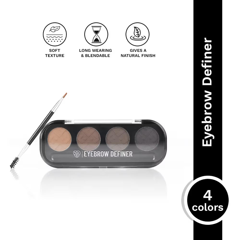 PAC Eyebrow Definer Palette 4 colors -