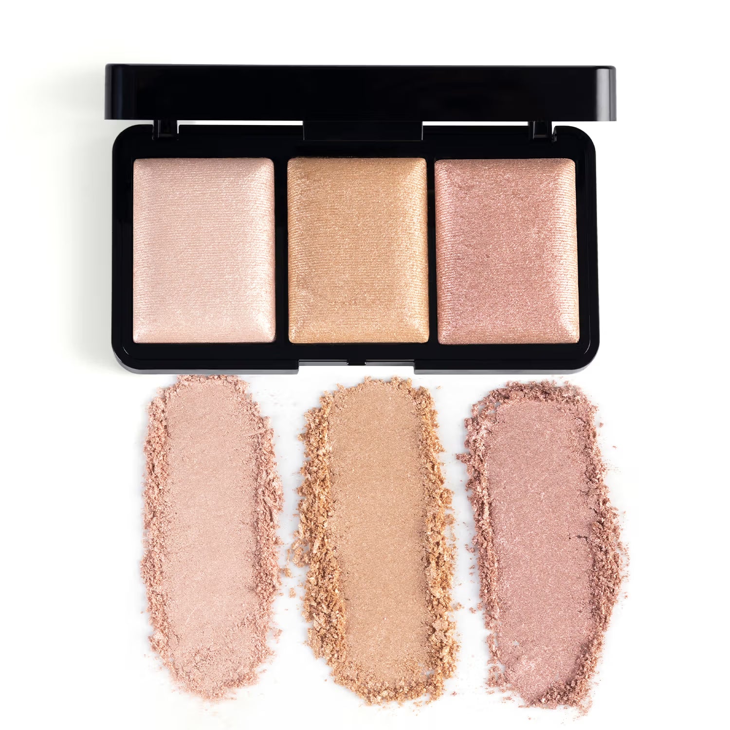 PAC Trio Glow Highlighter X3 Pink - Ultra Blinding Finish