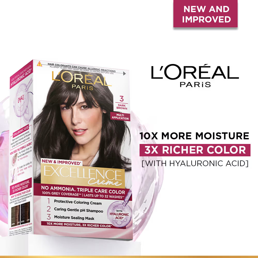 L'Oreal Paris Excellence Creme Triple Care Hair Color