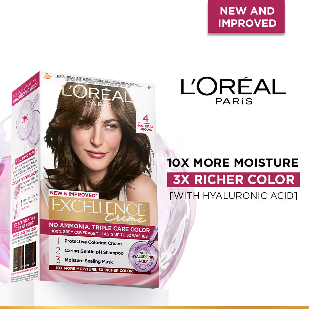 L'Oreal Paris Excellence Creme Triple Care Hair Color