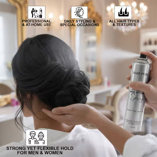 Hair Pure Keratin Infused Hair Styling Spray