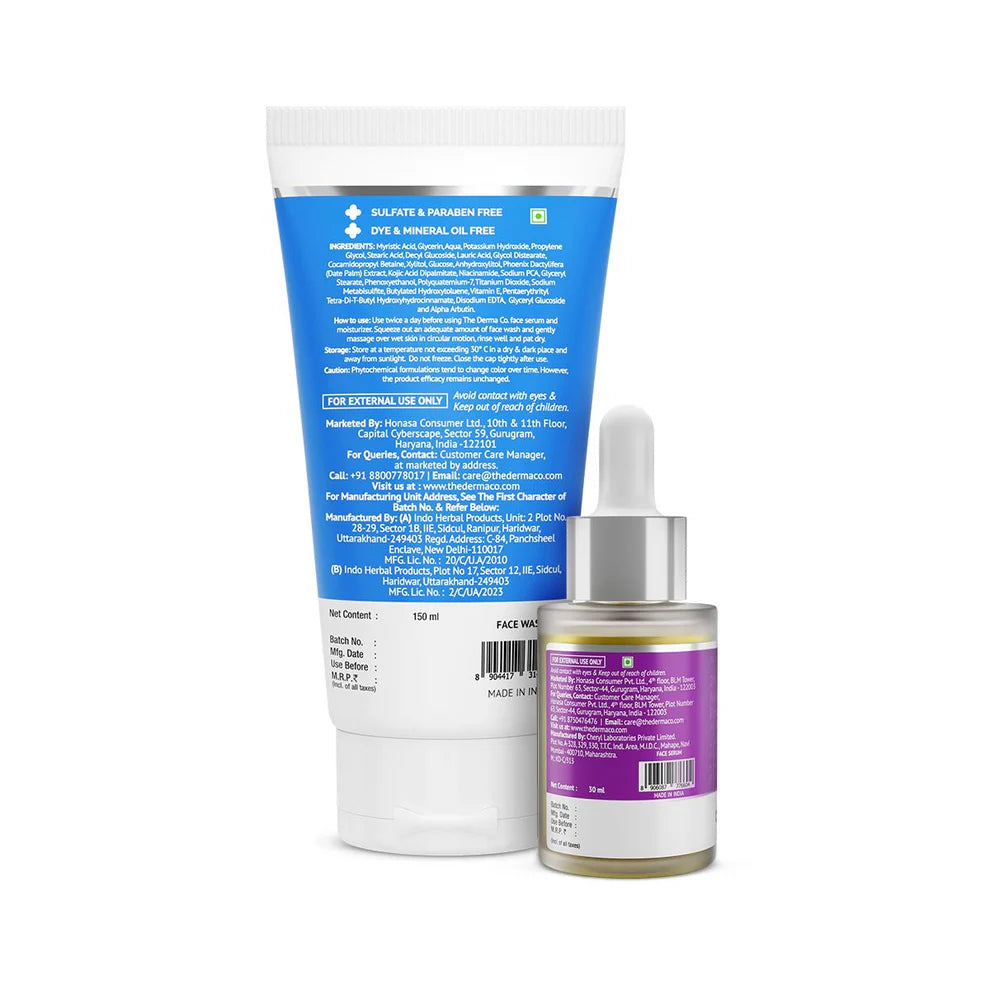 The Derma Kojic Acid Cleanse & Treat Combo
