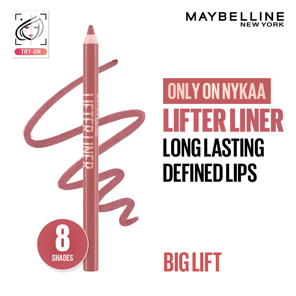 Maybelline New York Lifter Liner Lip Liner Pencil With Hyaluronic Acid - Line Leader