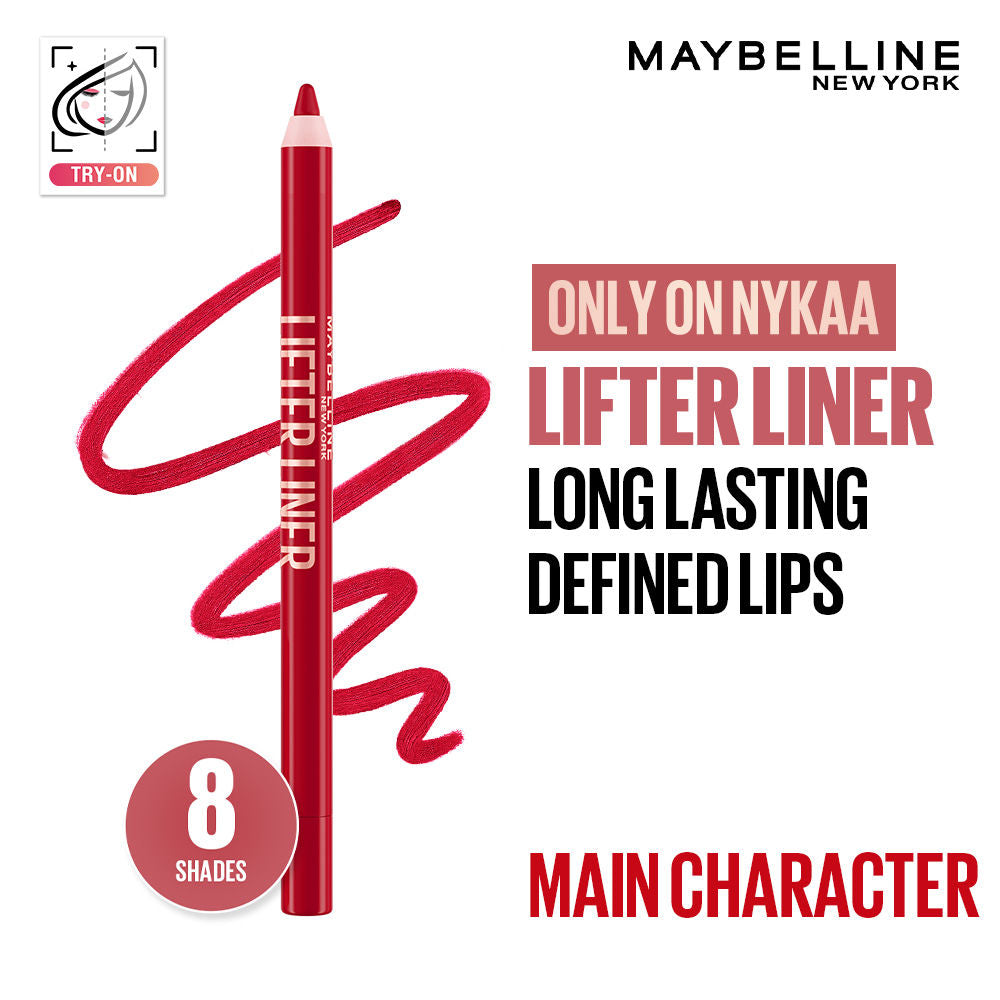 Maybelline New York Lifter Liner Lip Liner Pencil With Hyaluronic Acid - Line Leader