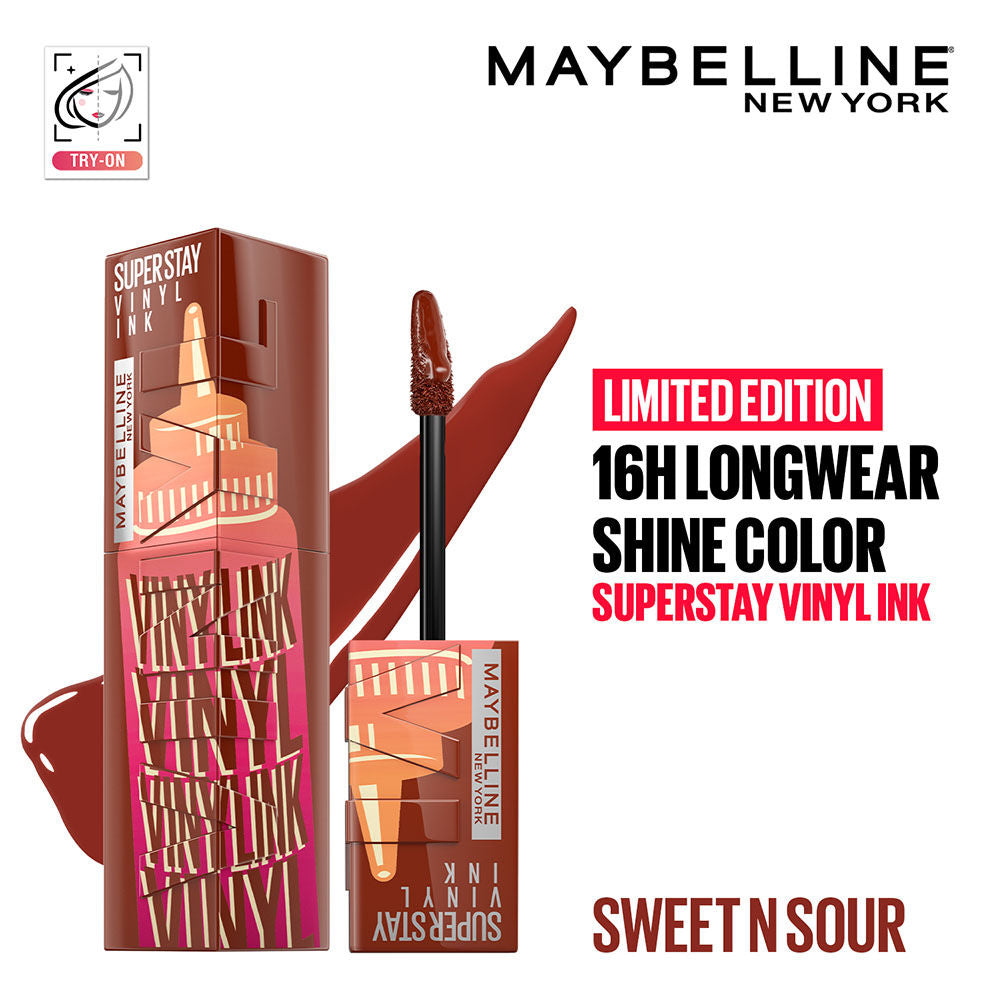 Maybelline New York Super Stay Vinyl Ink Liquid Lipstick,