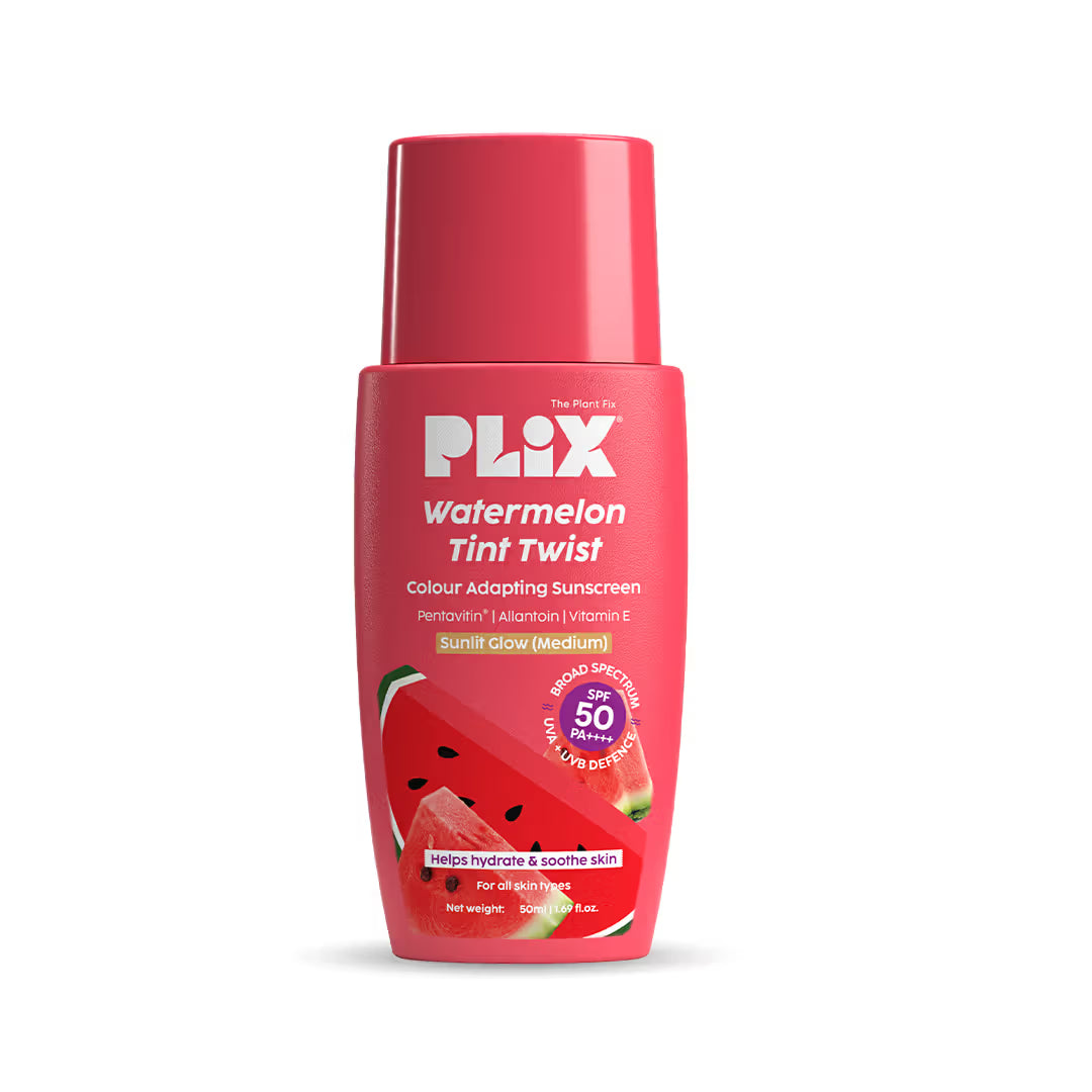 Plix Watermelon Tint Twist Color-Adapting Sunscreen
