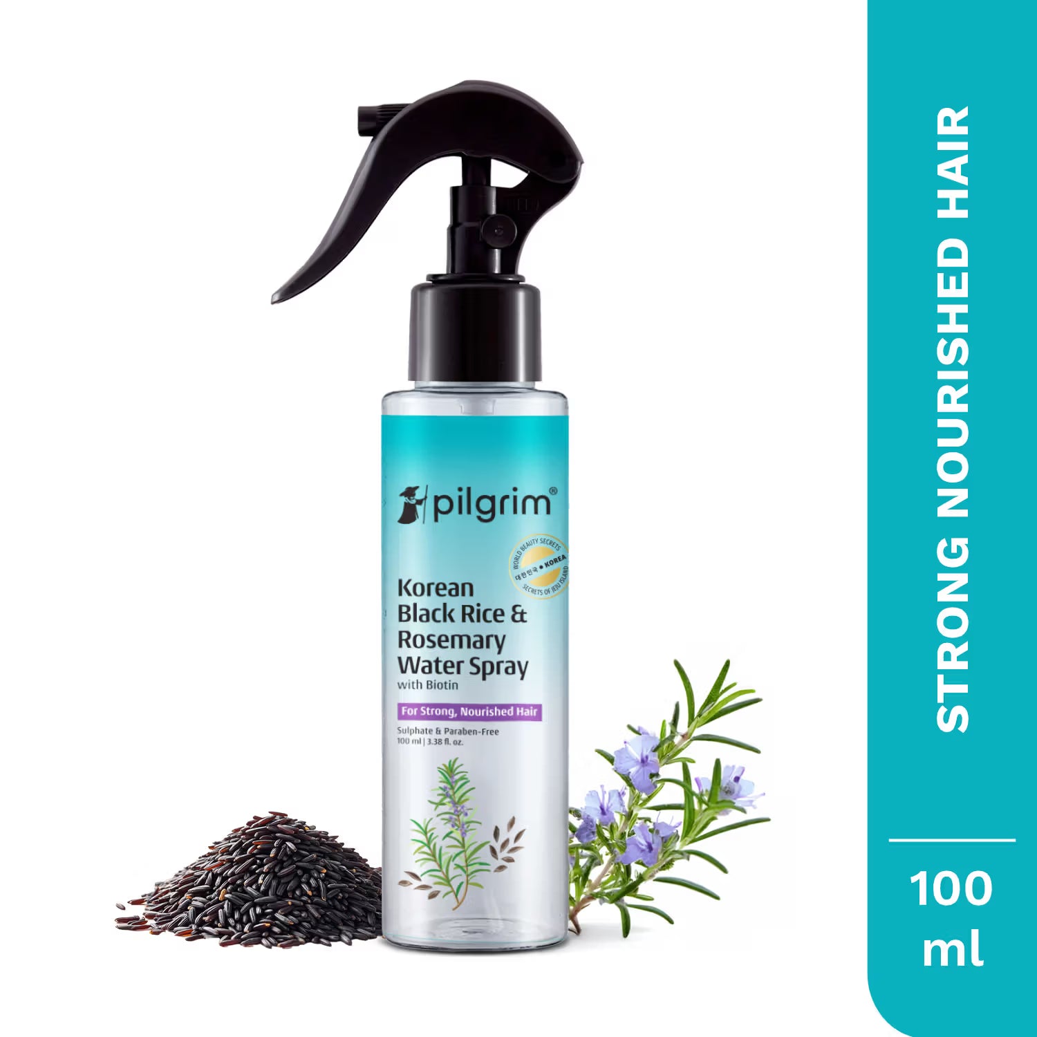 Pilgrim Korean Black Rice & Rosemary Water Spray