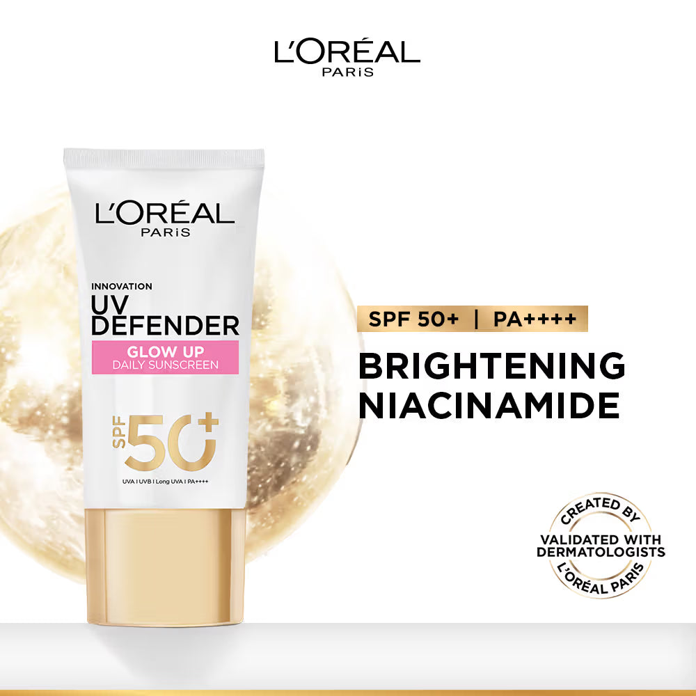 L'Oreal Paris UV Defender Invisible Resist Daily Sunscreen SPF 50+ PA++++