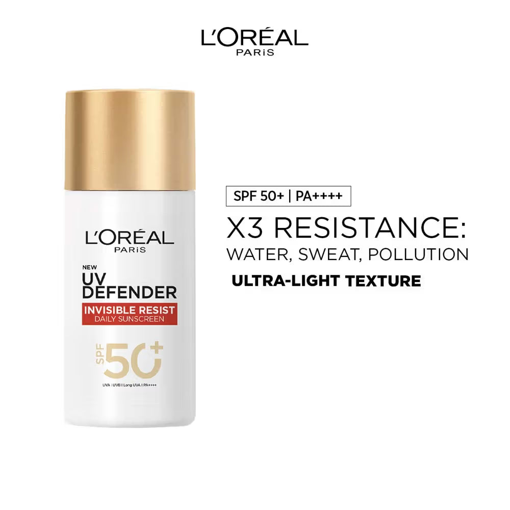 L'Oreal Paris UV Defender Invisible Resist Daily Sunscreen