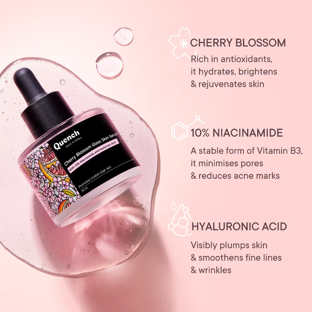 Quench 10% Niacinamide Glass Skin Serum