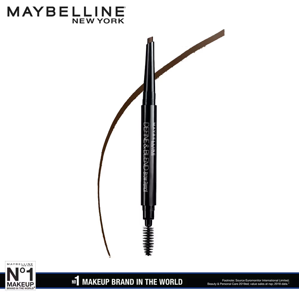 Maybelline New York Define & Blend Brow Pencil for Perfect Brows, Eyebrow Pencil