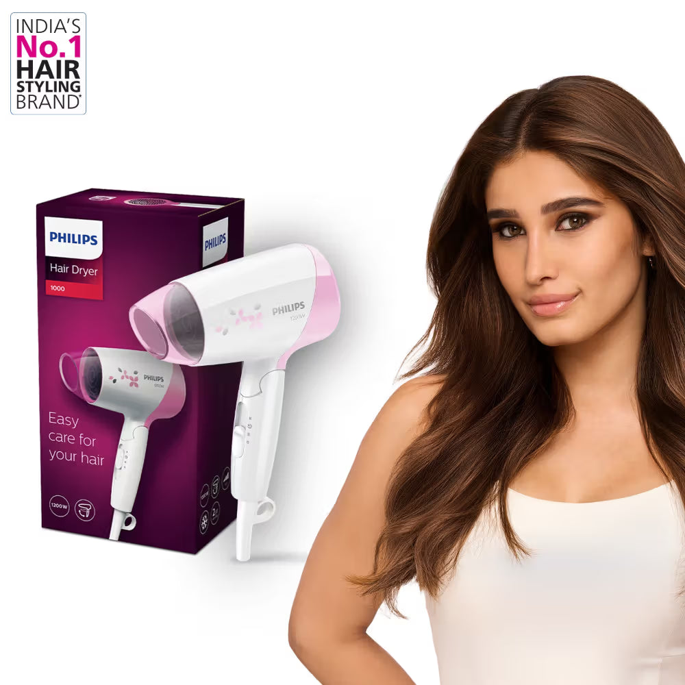 Philips 1200W Foldable Hair Dryer