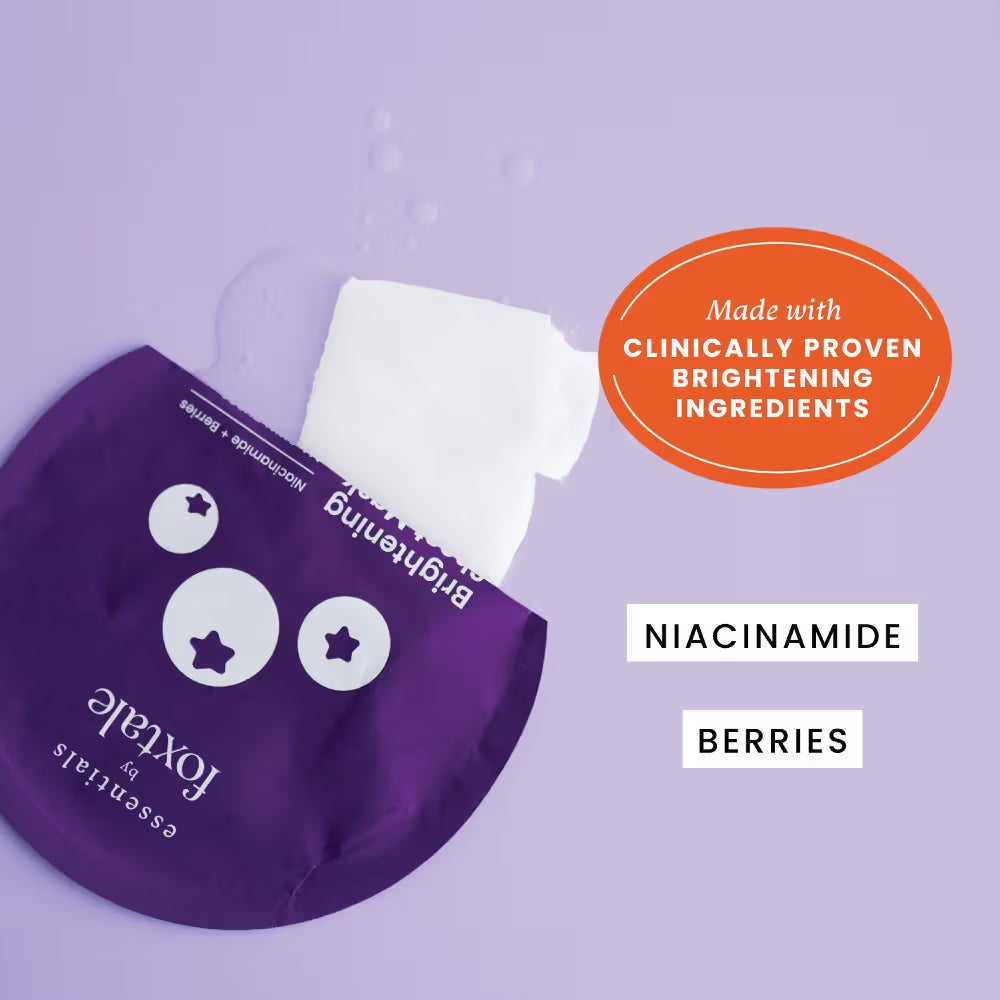 Foxtale Essentials Sheet Masks - Niacinamide & Berries