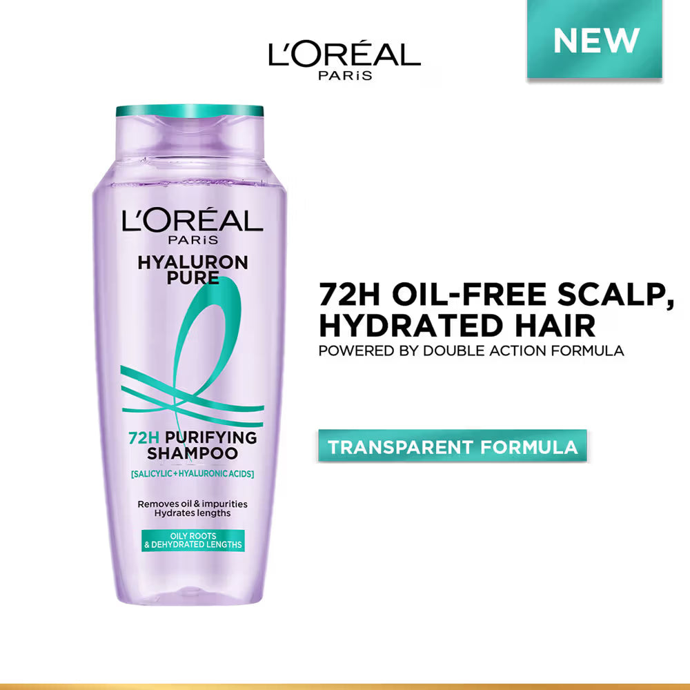 L’Oréal Paris Hyaluron Pure 72H Purifying Shampoo