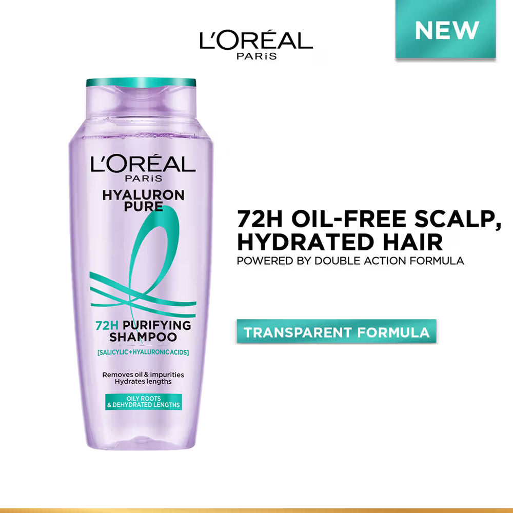 L’Oréal Paris Hyaluron Pure 72H Purifying Shampoo
